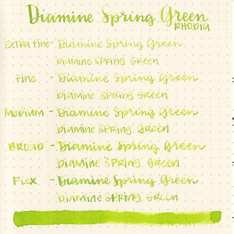 Diamine Dolmakalem Mürekkebi Spring Green 80 ml