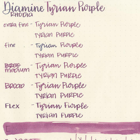 Diamine Dolmakalem Mürekkebi Tyrian Purple