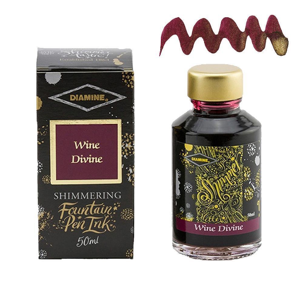 Diamine Ink Shimmering Mürekkep Wine Divine 2018